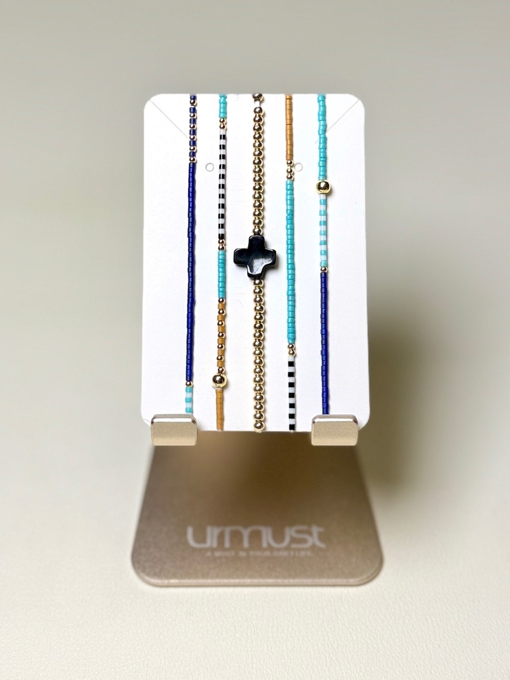 Gilded Grit Cleo Bracelet Stack